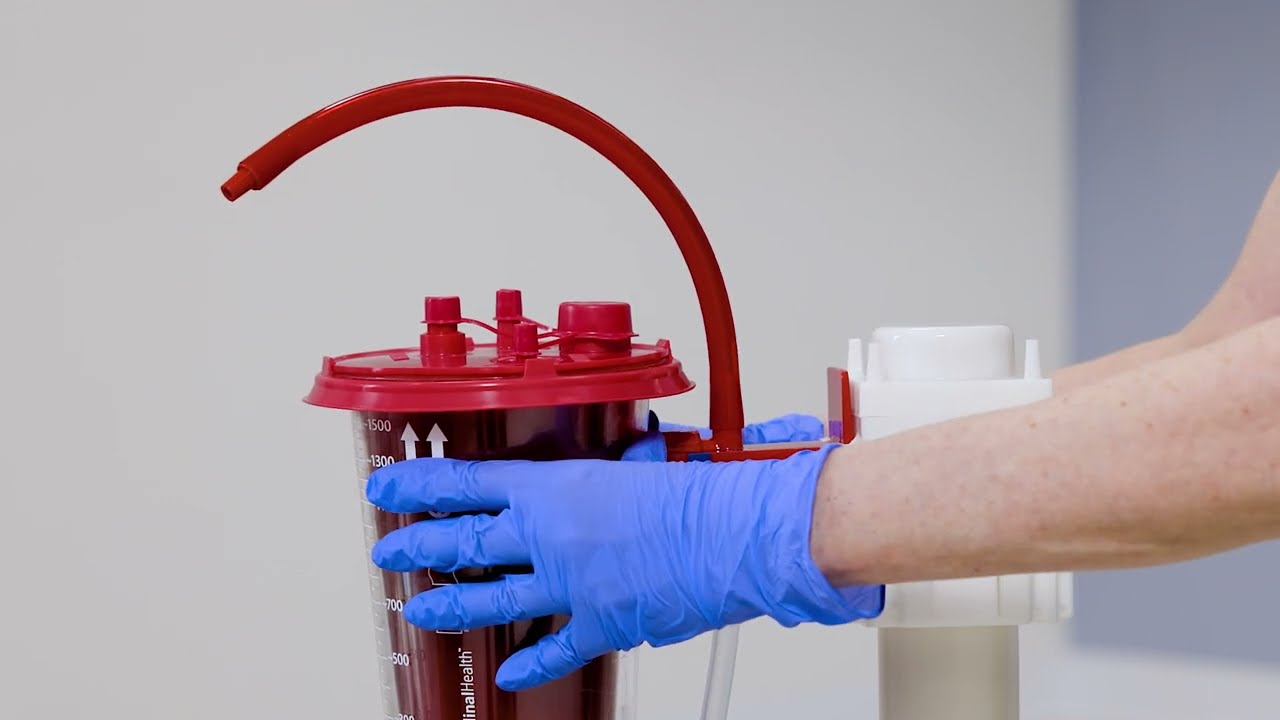 Cardinal Health™ Medi-Vac™ CRD™ Single Suction Canister Set-up Video