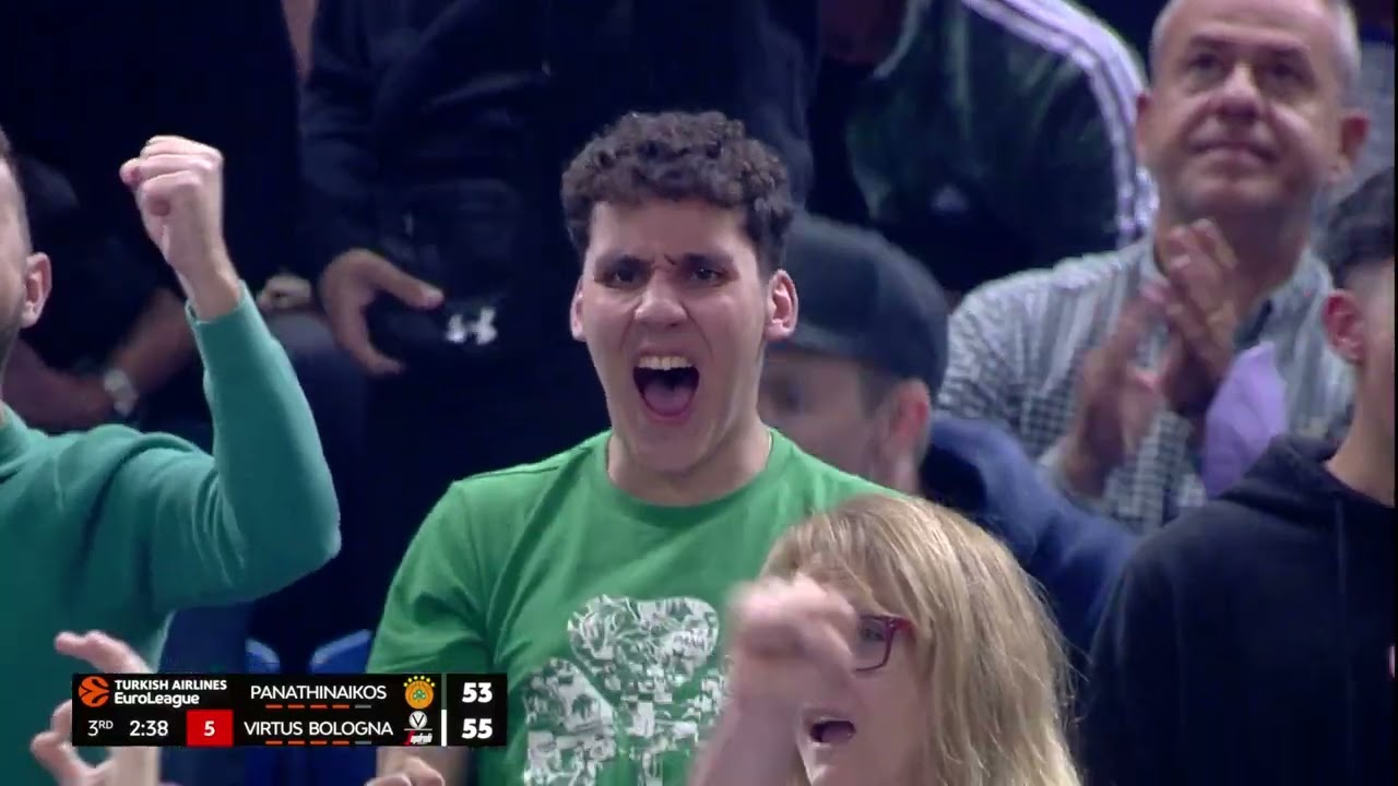 Euroleague, Round 9 | Panathinaikos BC-Virtus Segafredo Bologna