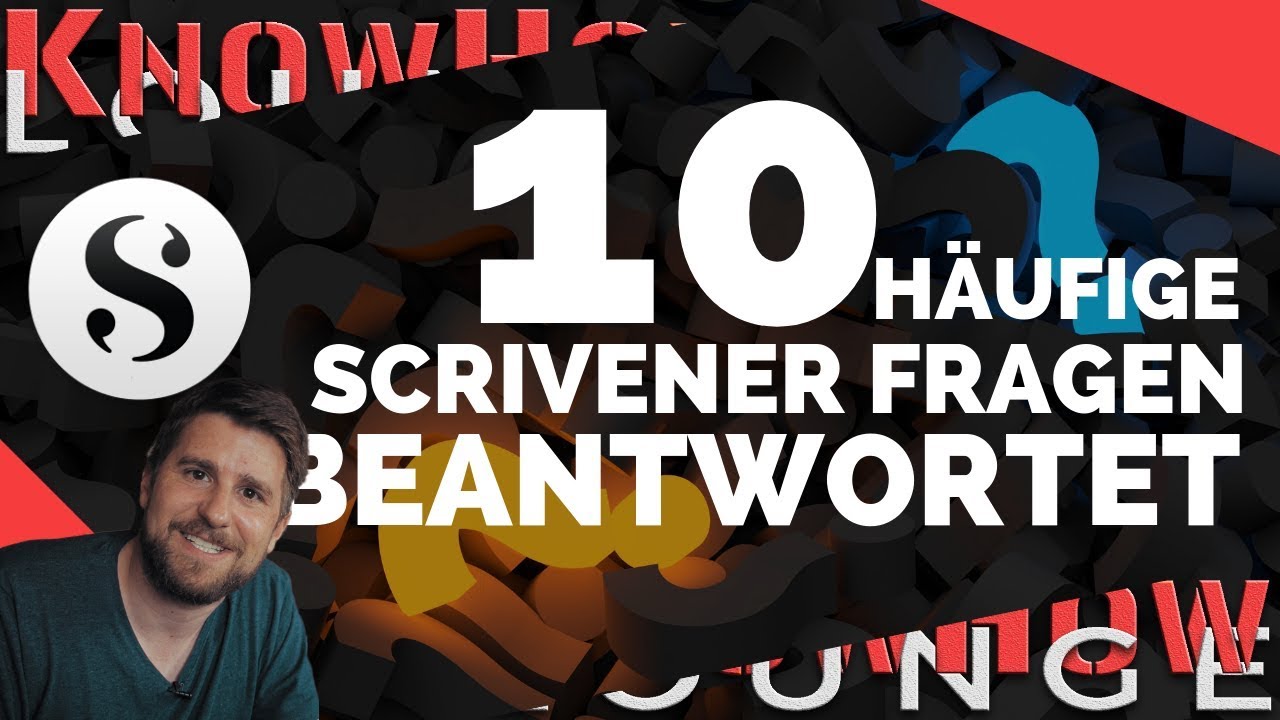 Scrivener 3 | 10 häufige Anfängerfragen beantwortet (FAQ)