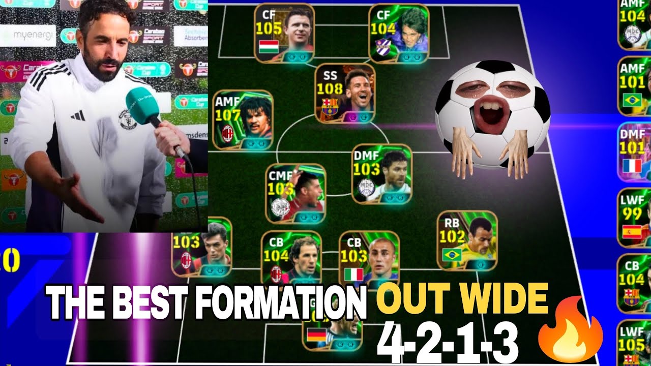 Division 1 Secret Formation Out Wide 4-2-1-3 | eFootball 2026