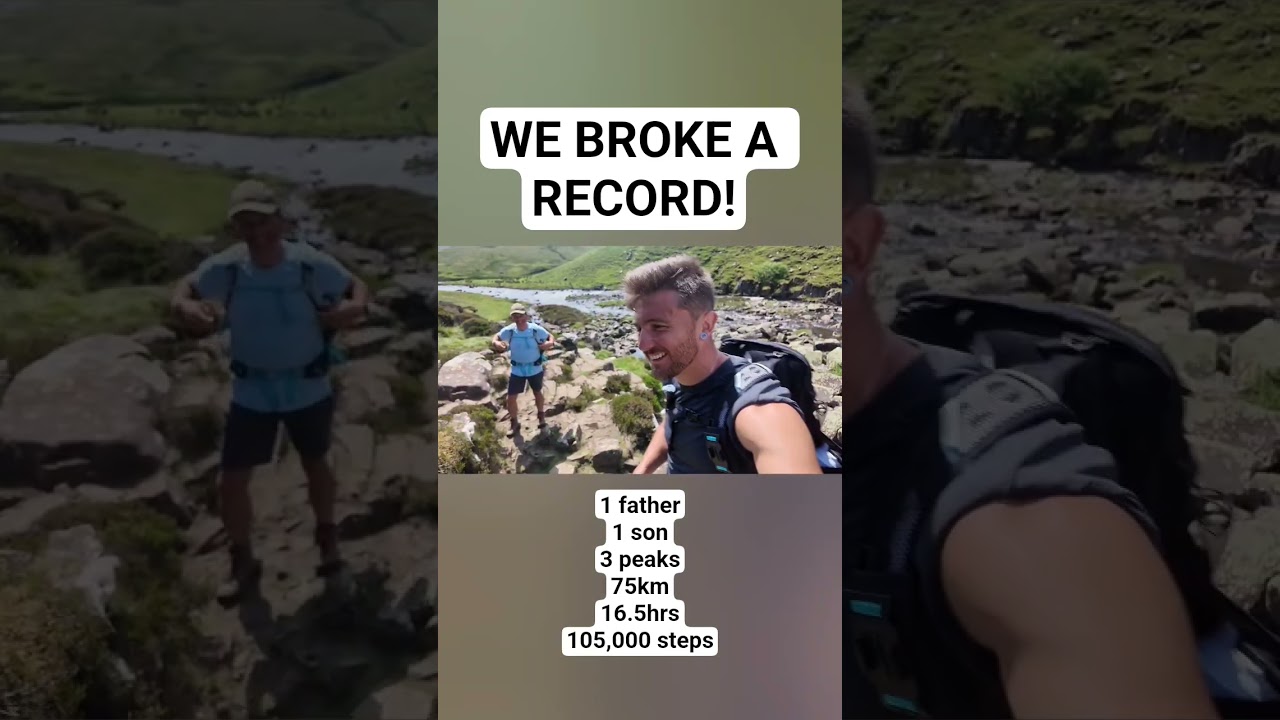 3 Peaks SMASHED!!! WE BROKE A RECORD #Hiking #Vlog #Adventure #Travel #England