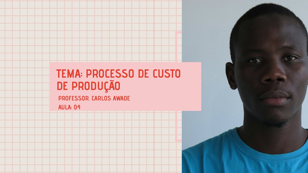 TEMA: PROCESSO DE CUSTO DE PRODUÇÃO #04