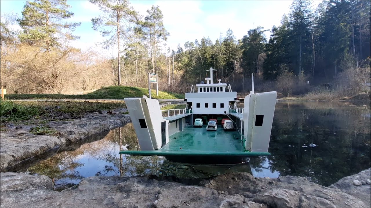 R/C ferry Krčanka 1970 -Jadrolinija