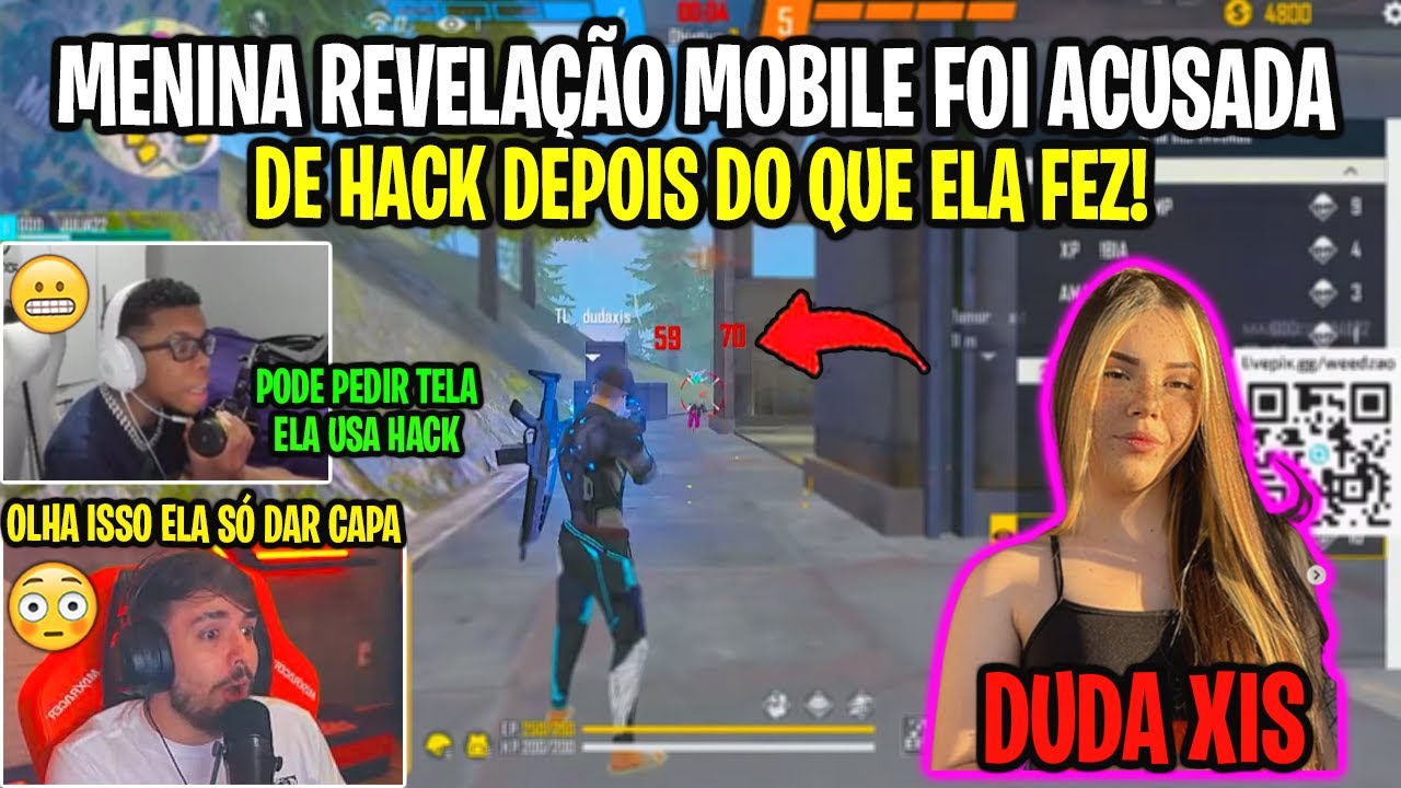 WEEDZÃO ENCONTRA MENINA REVELAÇÃO MOBILE E ELA É ACUSADA DE HACK APÓS MOSTRAR SUA JOGABILIDADE!