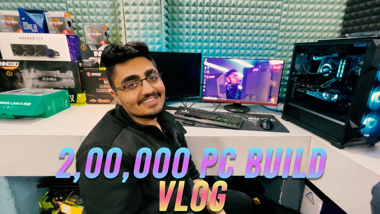 2 LAKH PC BUILD | VLOG-16