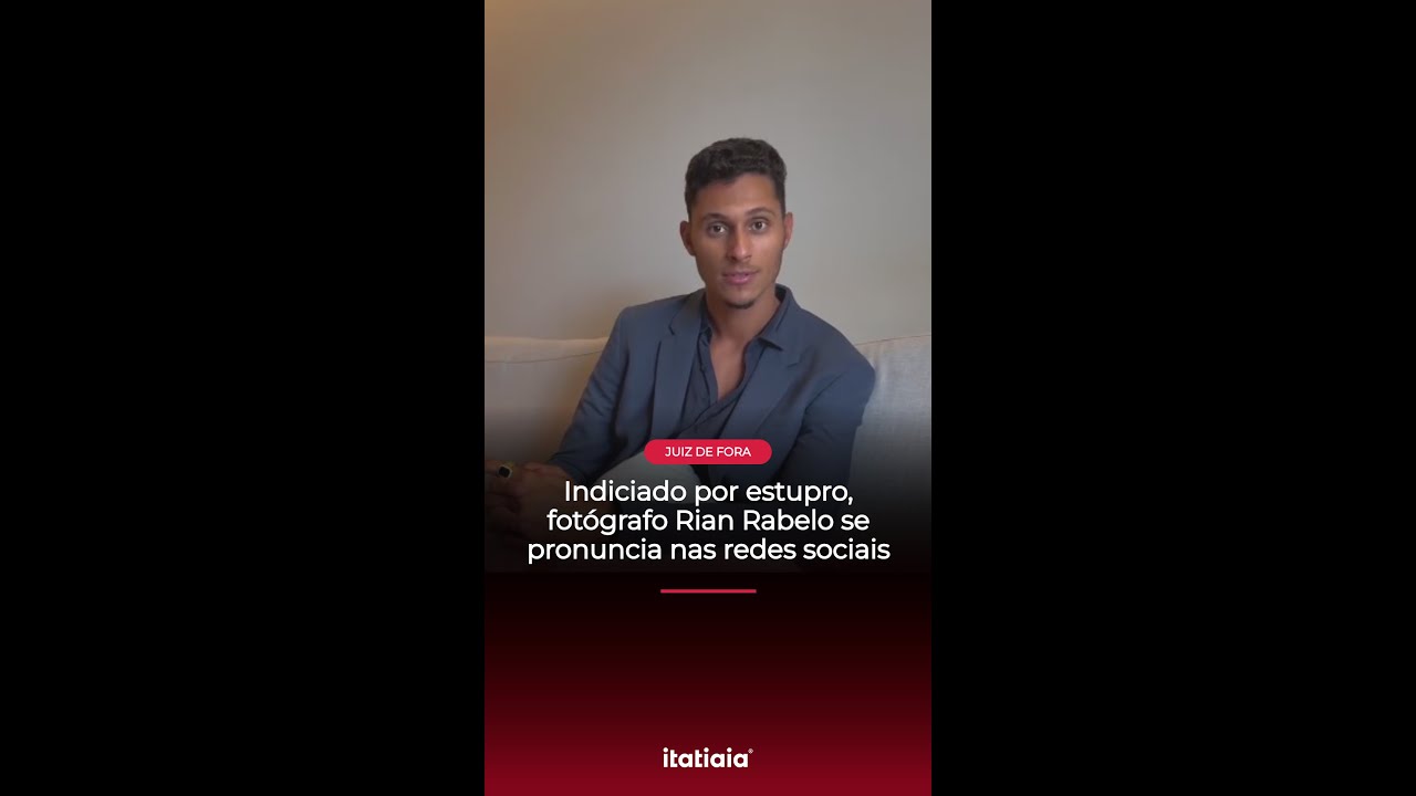 Indiciado por estupro em Juiz de Fora, fotógrafo Rian Rabelo se pronuncia nas redes sociais