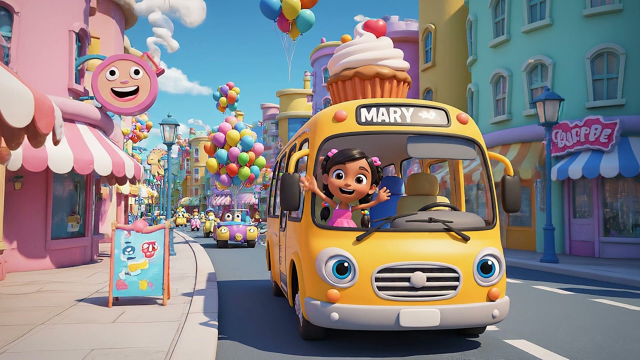 Carrera de Aventuras en la Ciudad del ABC | 6 Autobuses Escolares y Letras