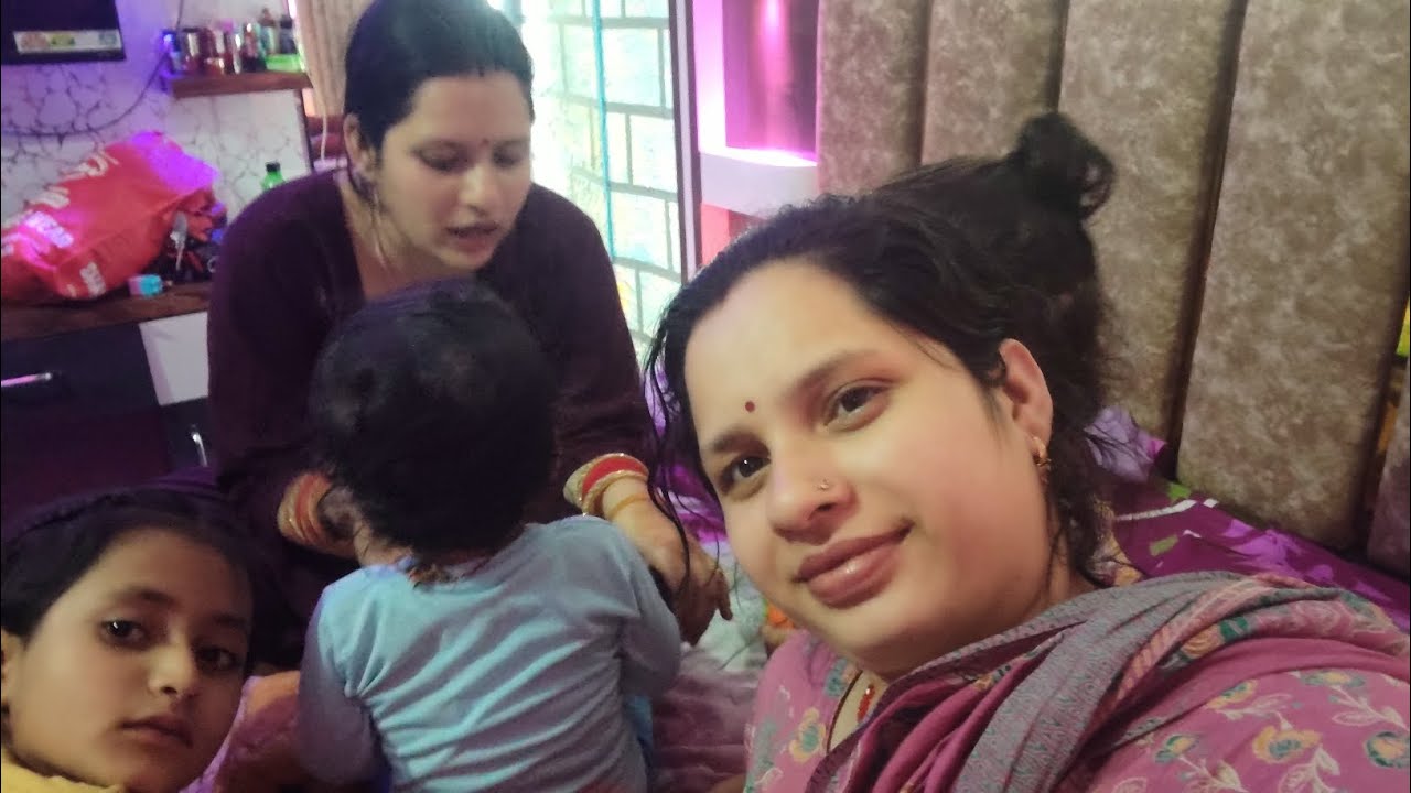 Aj ma aye hu apne sister k grr pa 