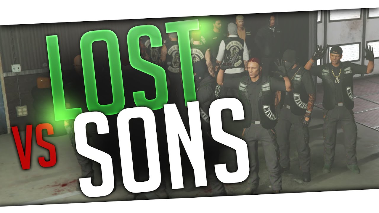 Corleone City / GTA V RP / HOOD-FIGHT / Lost MC vs. Sons of Anarchy