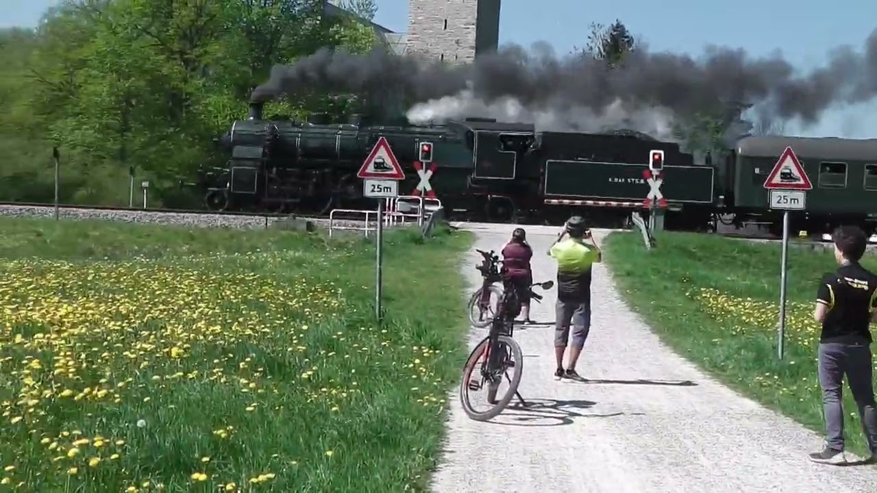 Die legendäre S3/6 am 1.5.2025 auf der Fahrt nach Lindau