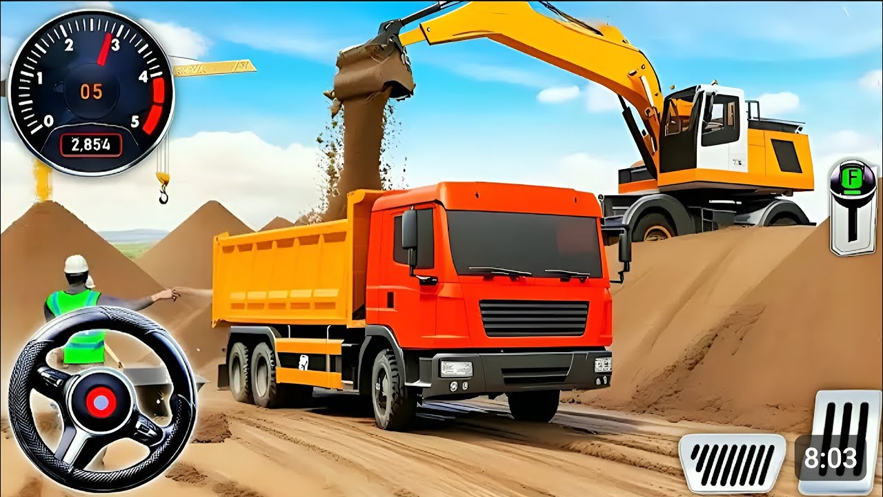 Modern Tractor Farming Driving Simulator 3D - New Tractor Games - Android Gameplay
