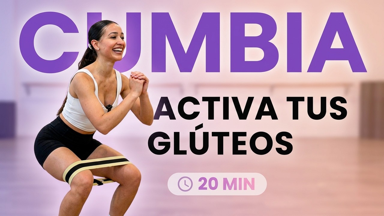 🍑Activa glúteos bailando cumbia | 20 min con banda | Selena | Ángeles Azules y más