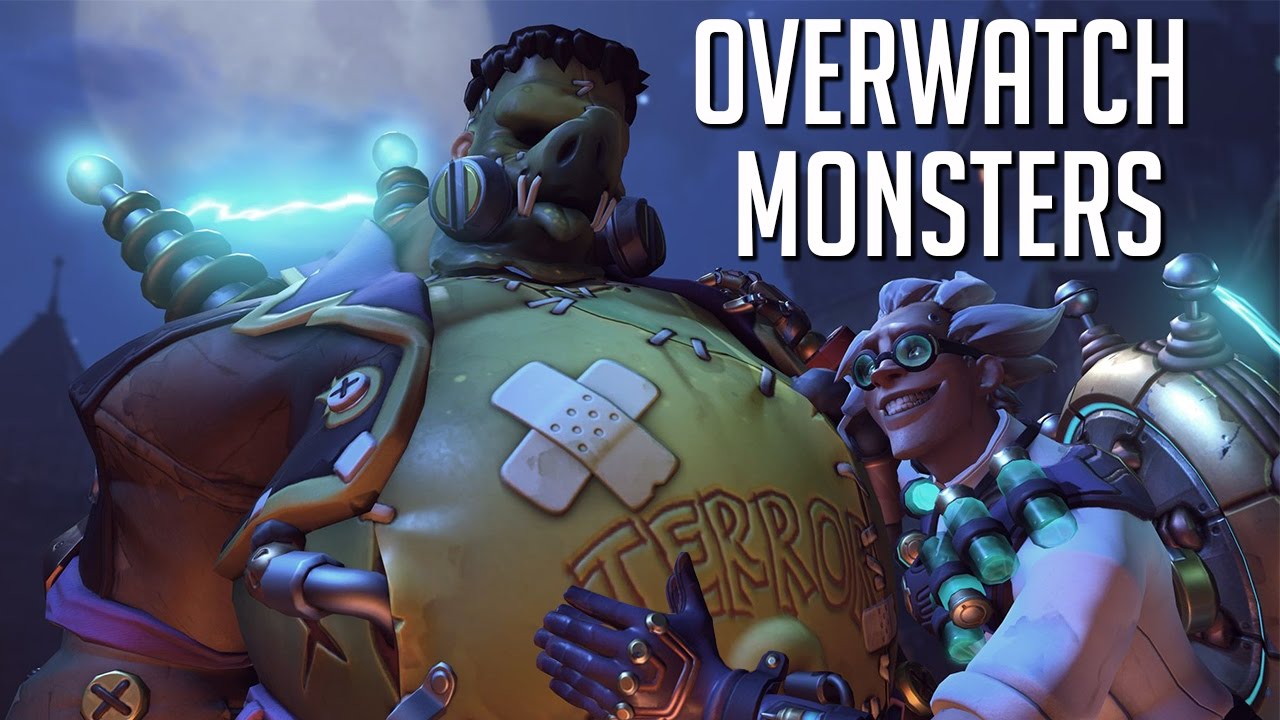 Overwatch: битва с боссом в честь Хэллоуина!