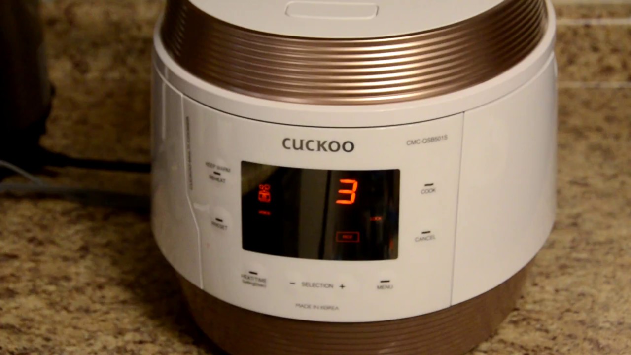 Cuckoo Multicooker Q5 Pressure Cooker - Unboxing, Review and Test