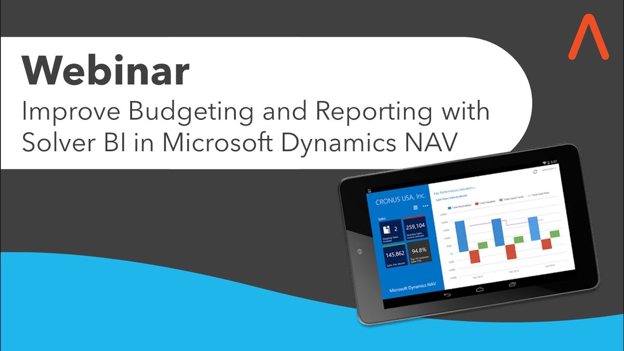 Webinar: Improve Dynamics NAV Budgeting and Reporting with Solver BI