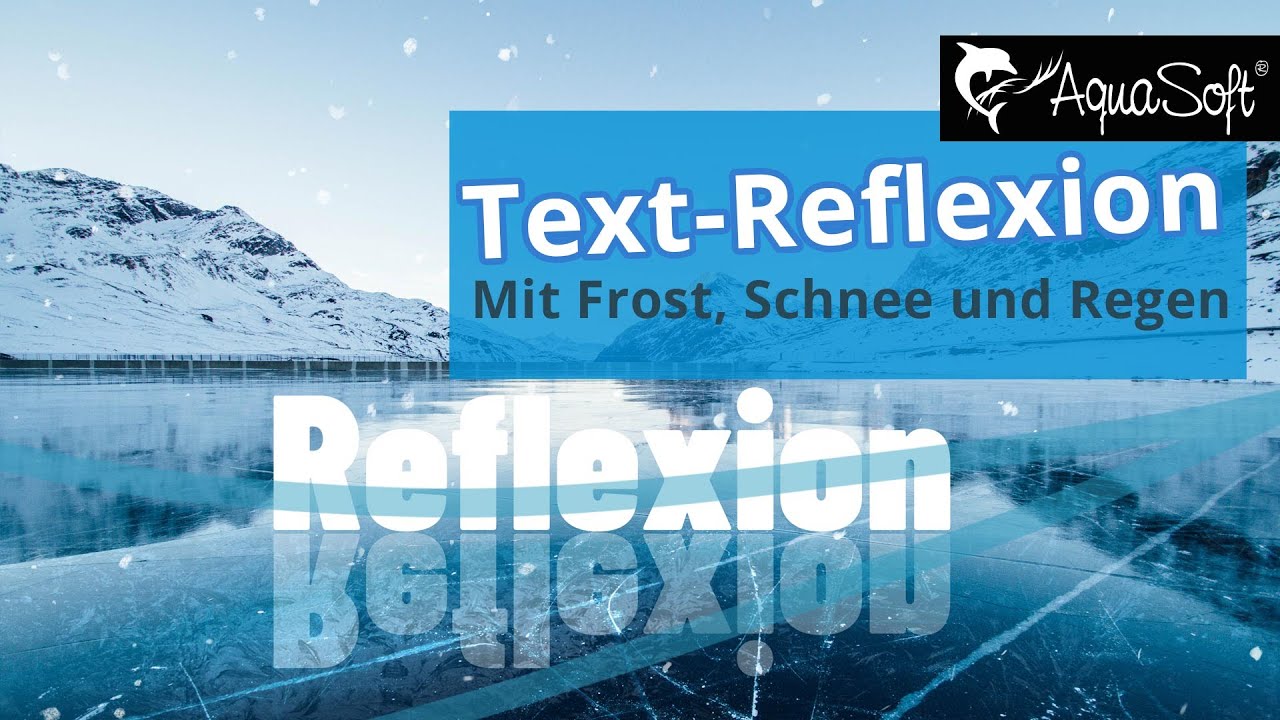 ANLEITUNG | Reflexion / Spiegelung für Text 🍳📜