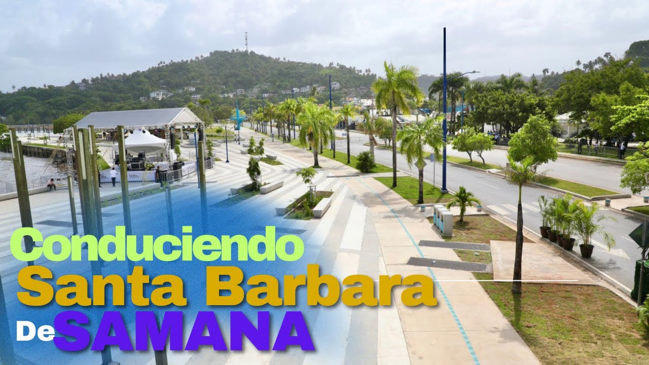 Conduciendo en En Santa Barbara de Samana