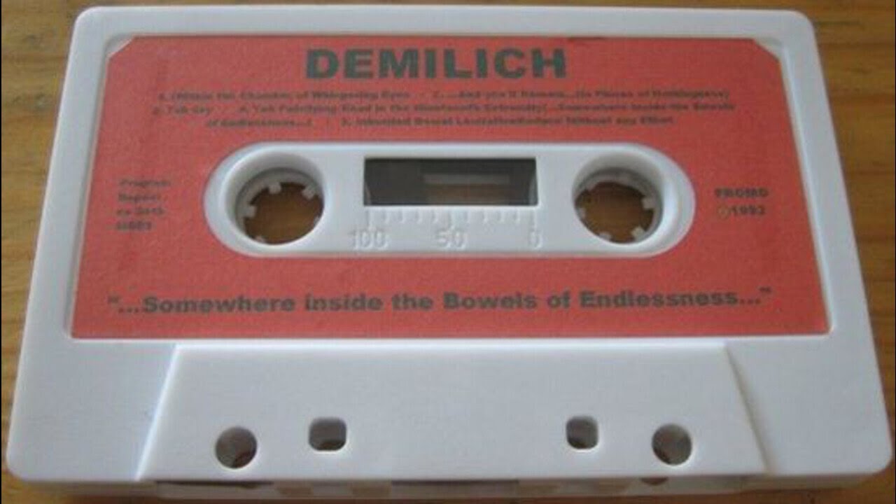 Demilich (Finland) - ...Somewhere Inside the Bowels of Endlessness... (Demo) 1992