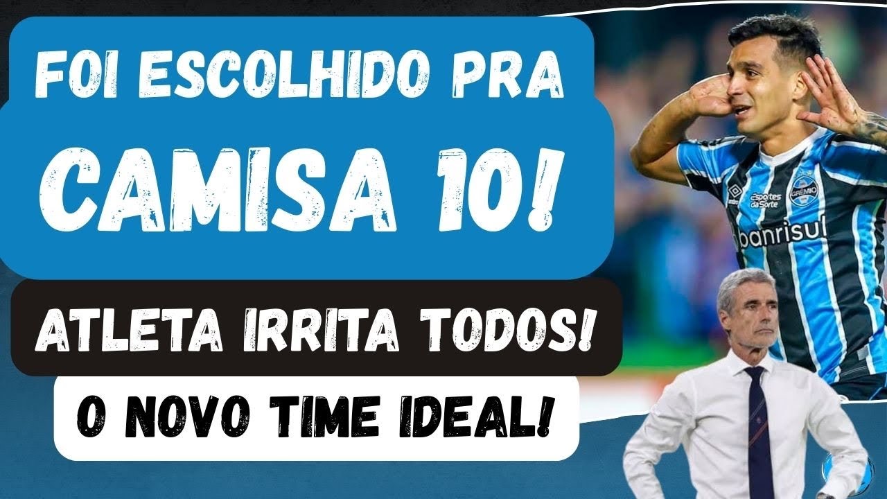 🚨LUÍS CASTRO ESCOLHEU O 10 E SURPREENDEU! É POSSÍVEL ACREDITAR NO CRISTALDO? | TIME IDEAL DO GRÊMIO!