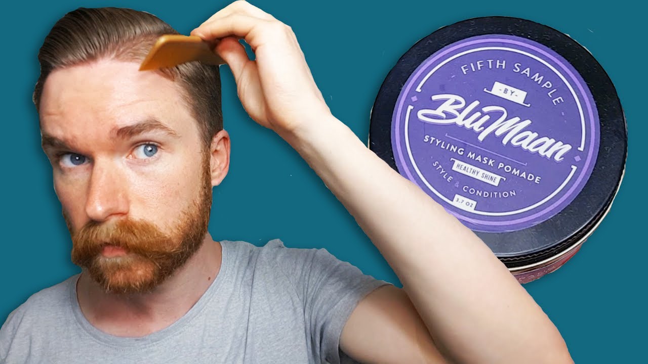 My Honest Review of BluMaan 5th Sample Styling Mask Pomade!