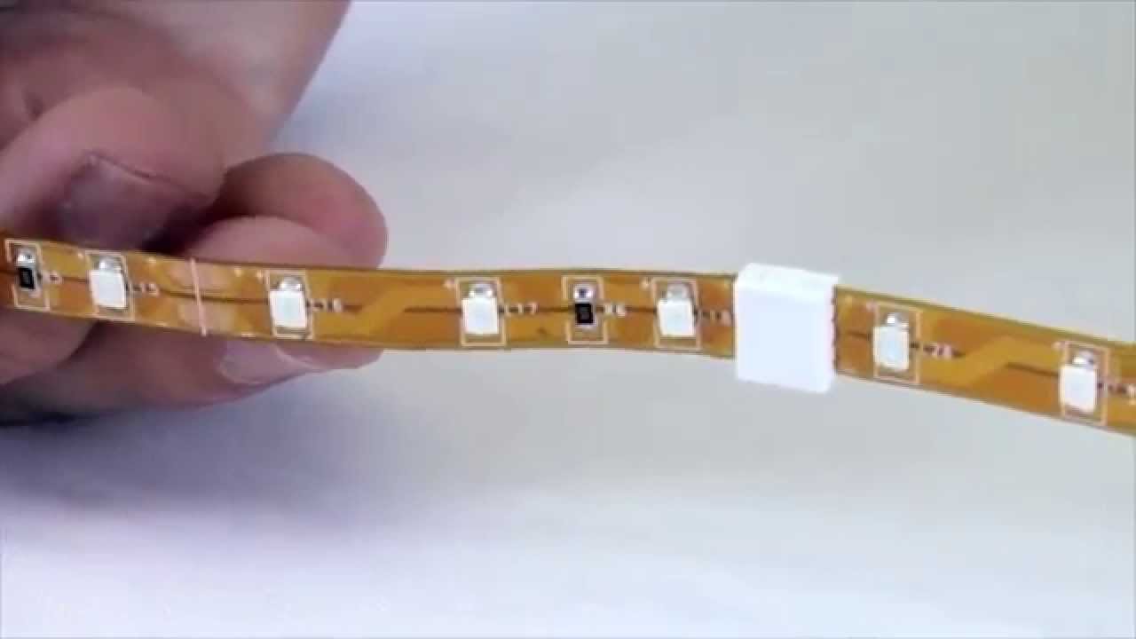 PTF connectors for 8mm wide and 10mm wide flexible LED strips - Phoenix -Contact