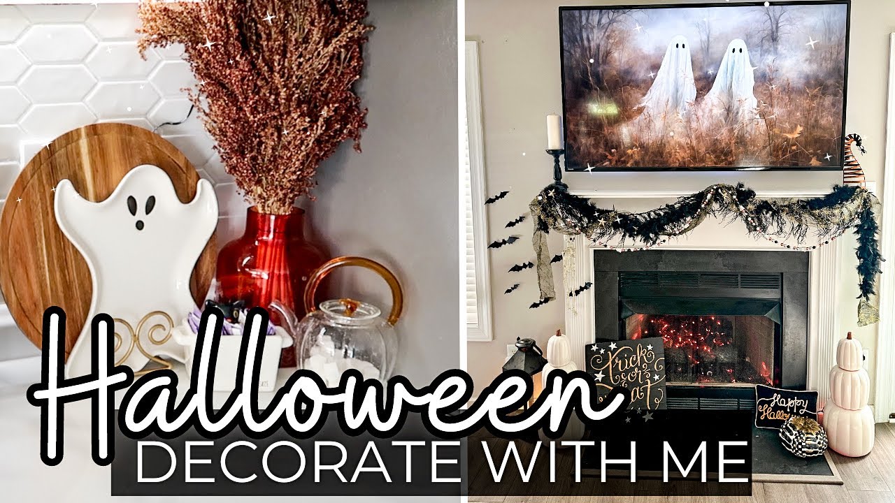 Halloween 🎃 Decorate with Me | DIY Halloween Decorations | Indoor Halloween Decorating 2023