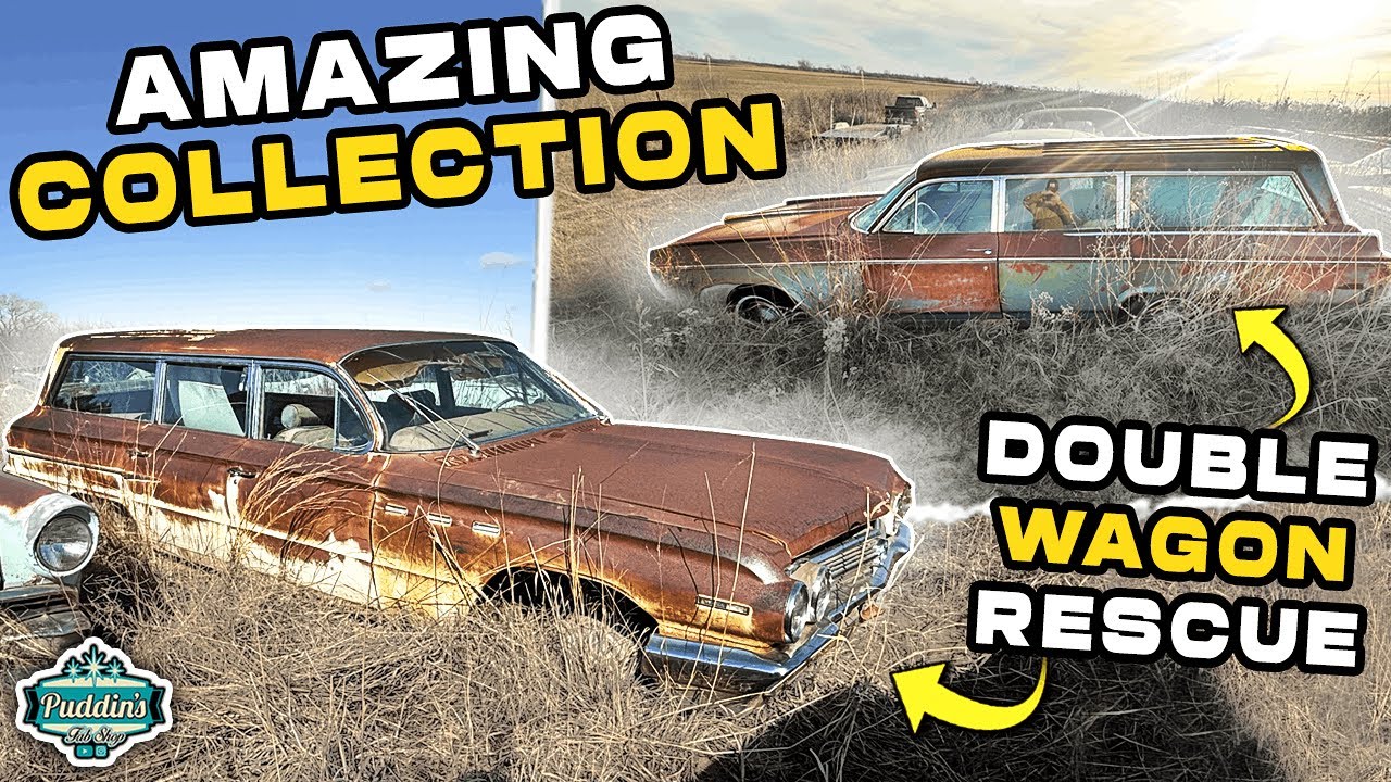 ABANDONED 50 years. 1962 Buick and 1964 Oldsmobile Wagon Rescue.
