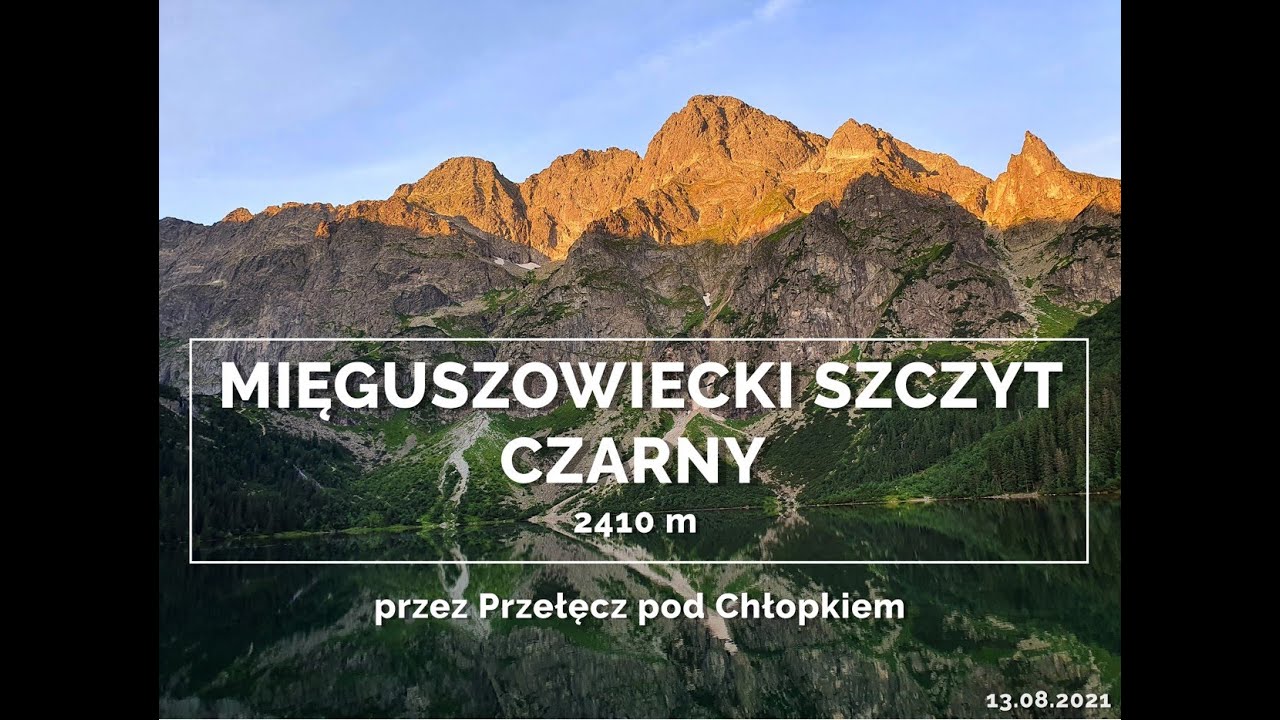 Mięguszowiecki Szczyt Czarny - Przełęcz pod Chłopkiem | Tatry Wysokie
