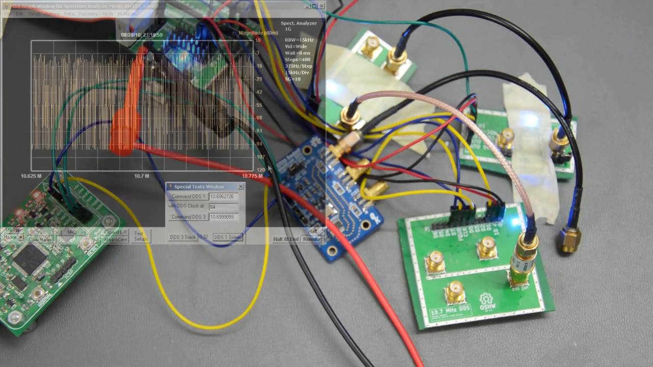 Homebrew Spectrum Analyzer 12: DDS Module Tests, Part 2