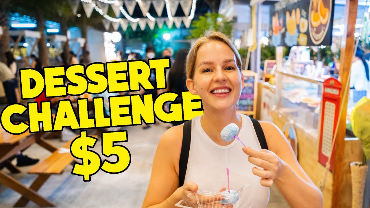 $5 JODD FAIRS Street Food Challenge in BANGKOK 🇹🇭
