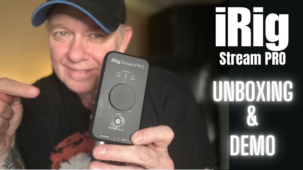 iRig Stream PRO — распаковка и демонстрация