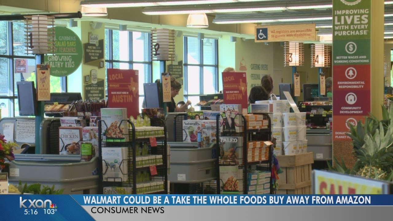 Walmart might mount a challenge to Amazon's deal to buy Whole Foods.