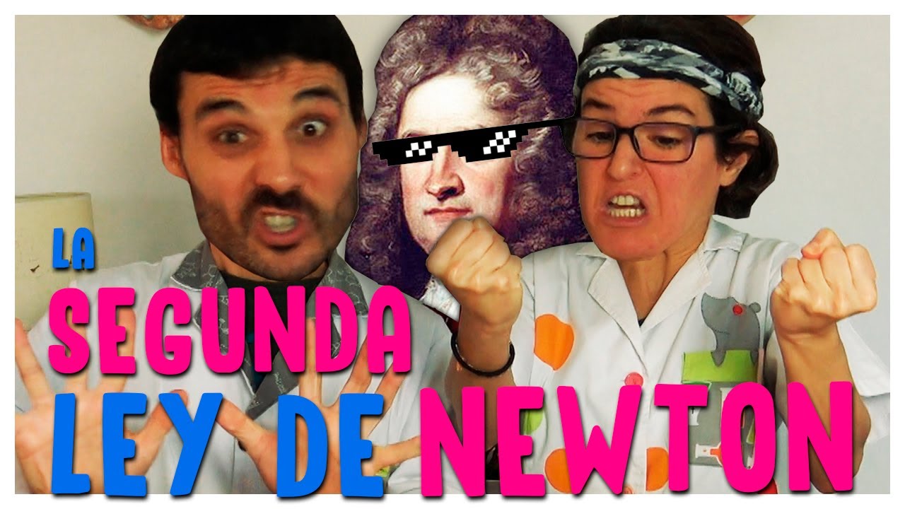 La segunda LEY de NEWTON con ejemplos | Las leyes de Newton explicadas para ni&ntilde;as y ni&ntilde;os