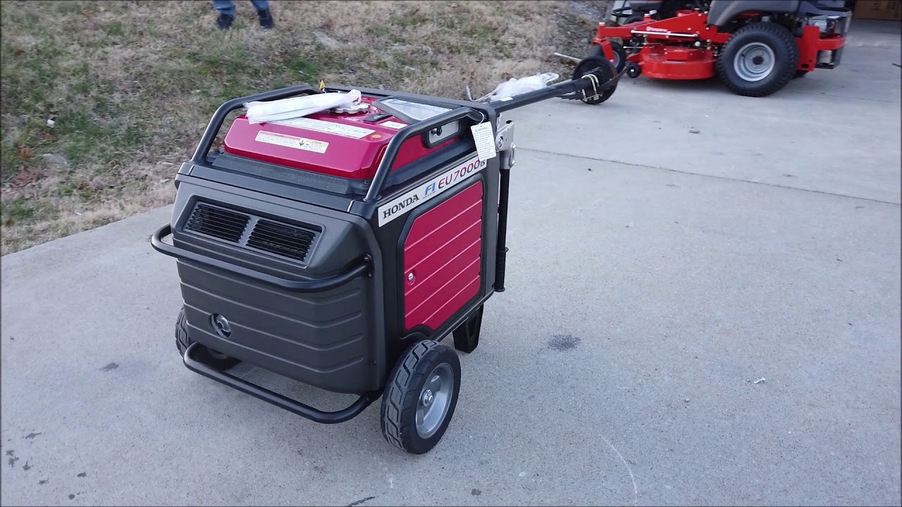 Honda EU7000iS 7000 Watt Electric Fuel Injected Generator