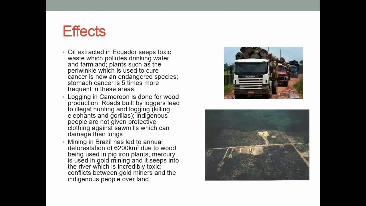 L8  Effects of resource extraction
