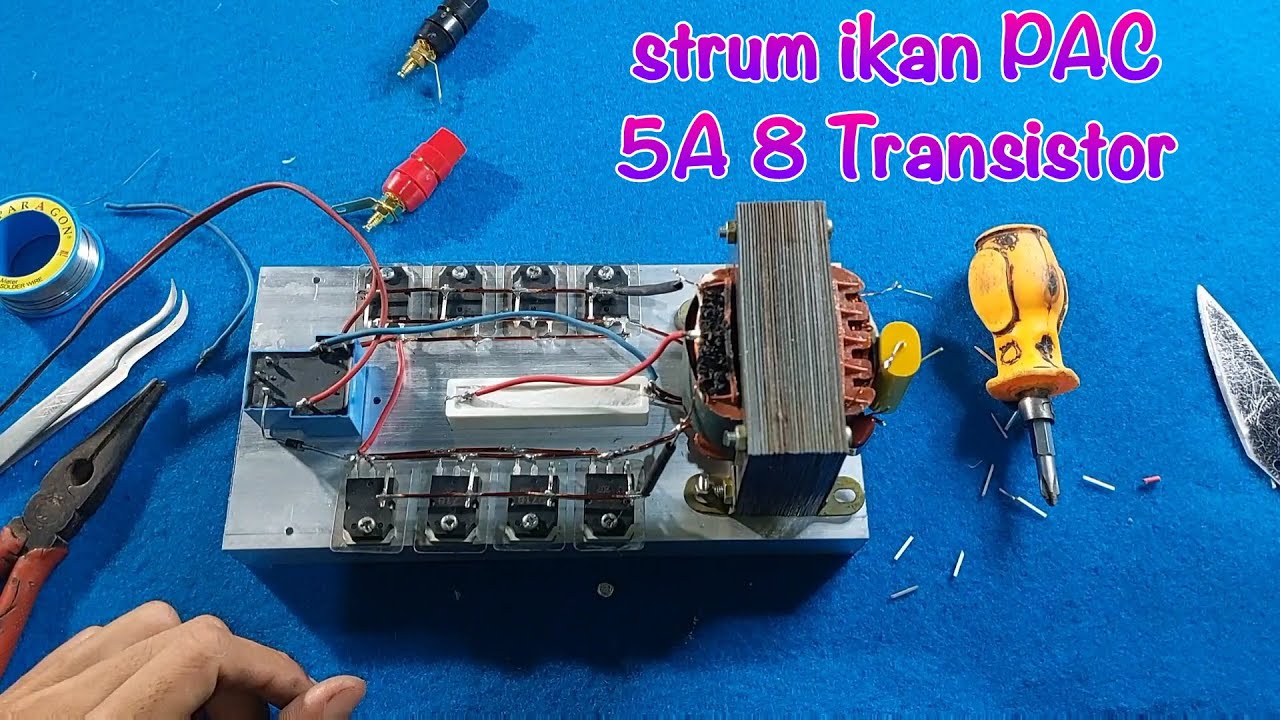 cara membuat setrum ikan pac | setrum ikan pac 8 mosfet
