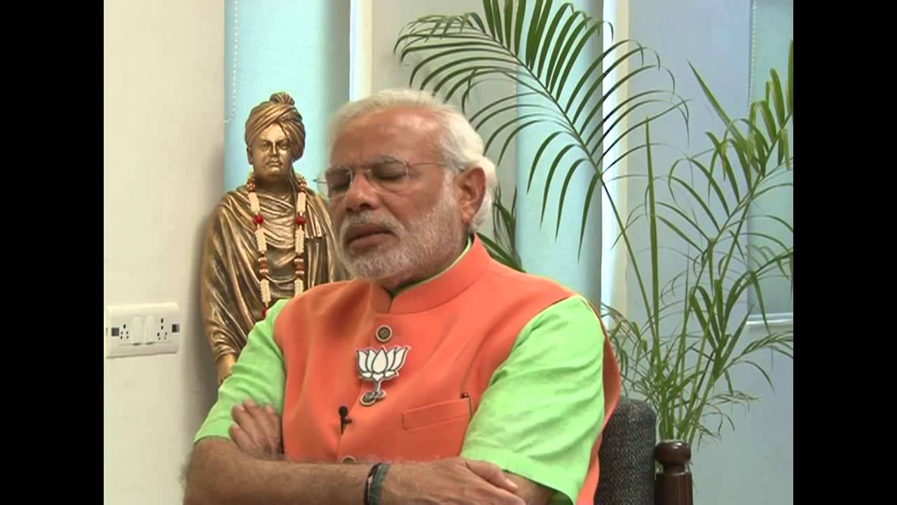 Modi Wave is the wave of people's expectations and hopes; It's the wave of Lotus and BJP: Shri Modi