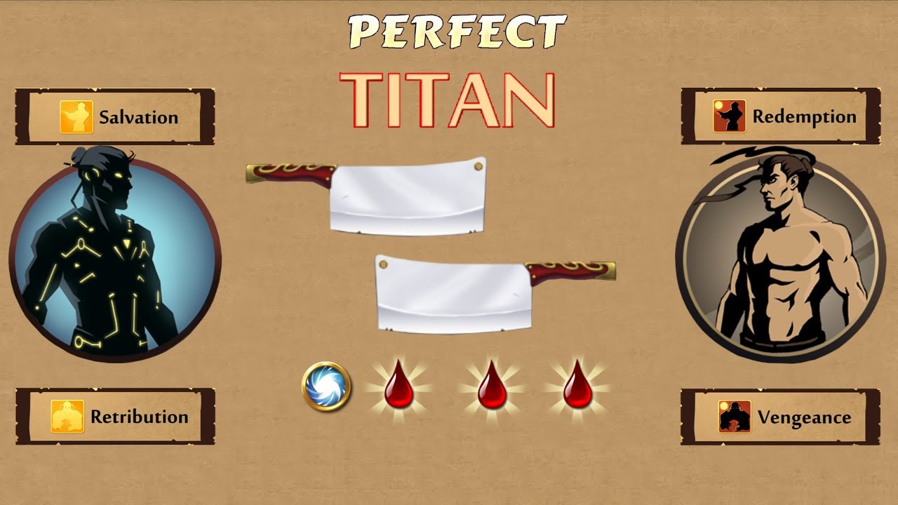 Shadow Fight 2 || Ножи мясника против MAY TITAN #shadowfight2