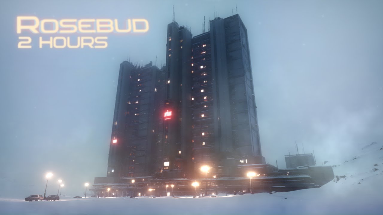 ROSEBUD | 2 Hours of Cyberpunk Ambiance for Deep Sleep & Focus