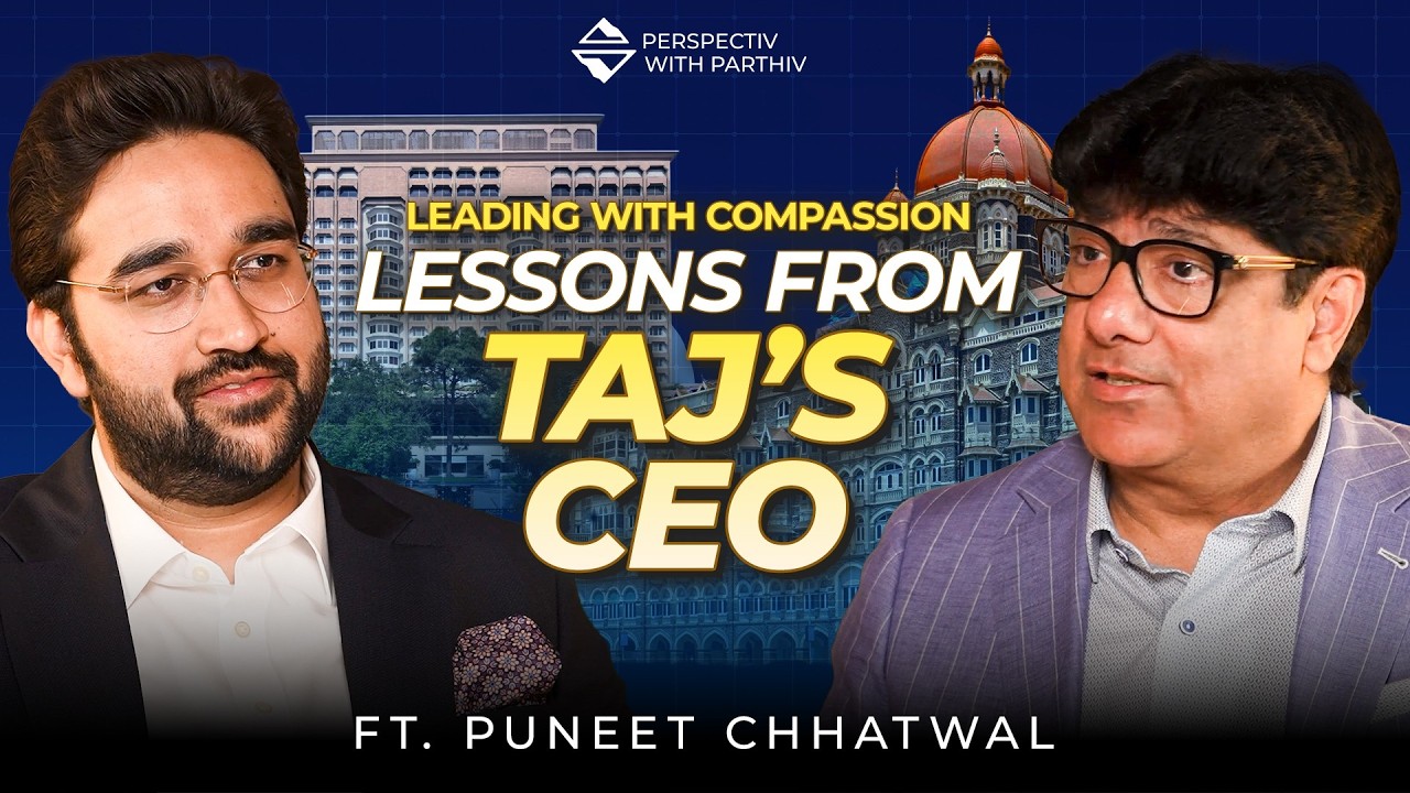 Puneet Chhatwal on Transforming Taj, Hotel Economics, Indian Luxury | Perspectiv with Parthiv E2