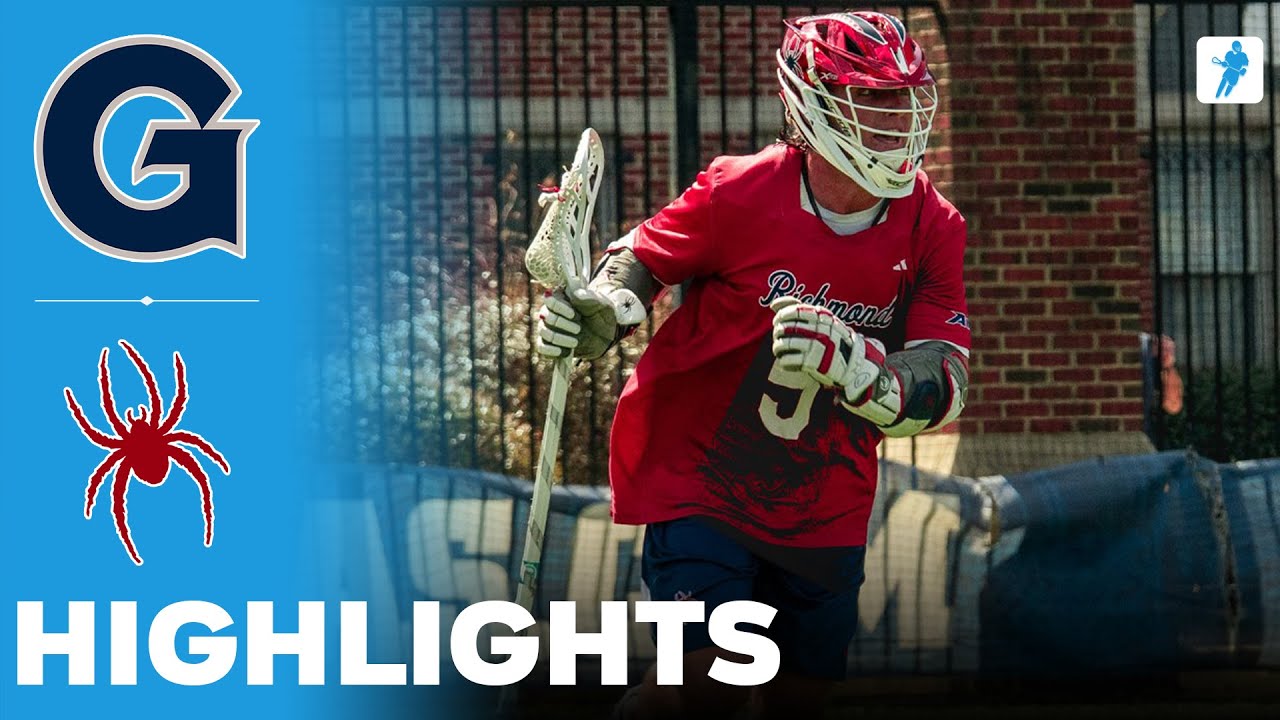 Georgetown vs Richmond | NCAA College Lacrosse | Highlights - March 22, 2025