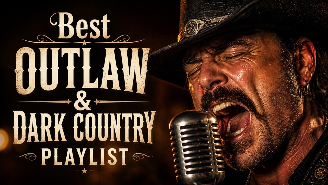 ULTIMATE Outlaw Country Music Playlist 🤠 | Best Dark Country Songs for the Road