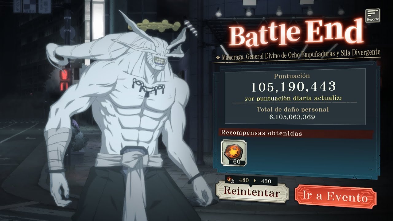100 MILLONES 🔥| TEAM ROJO VS MAHORAGA FULL ADAPTACIÓN | EVENTO DE ANIVERSARIO JUJUTSU KAISEN 
