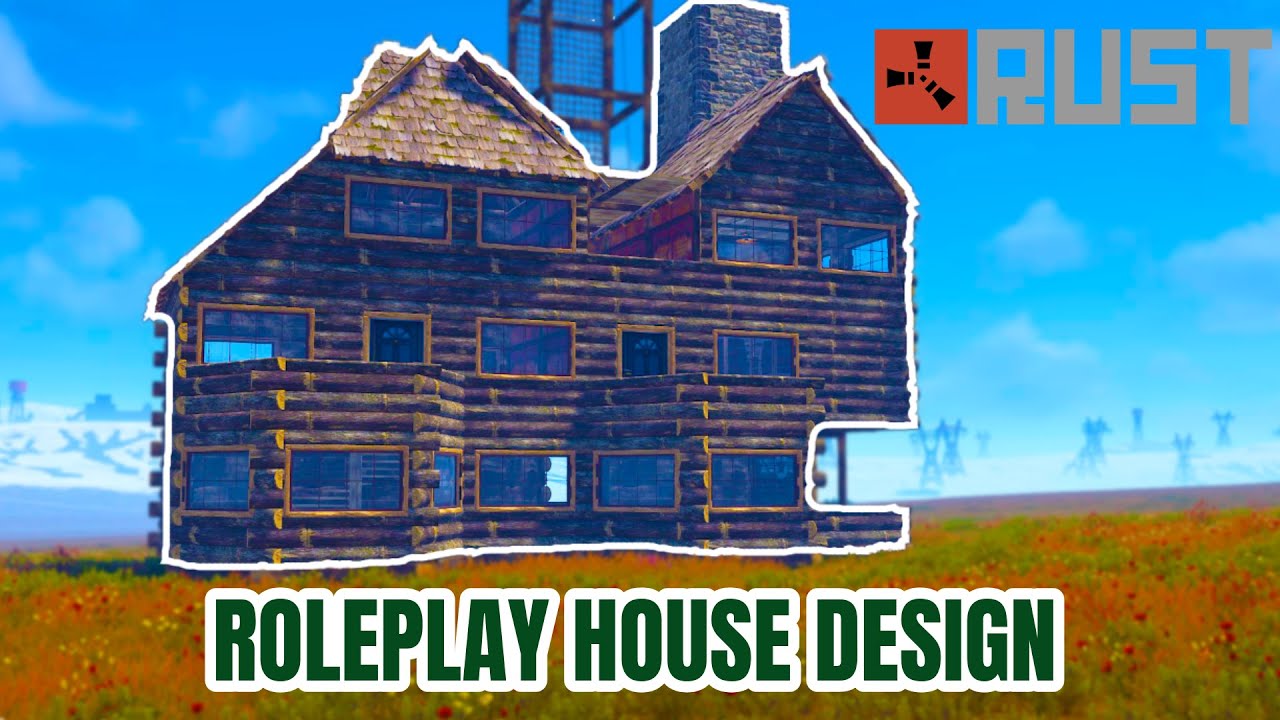 RUST | How To Build A Roleplay Base That Has EFFICIENT Box Space And Farm!