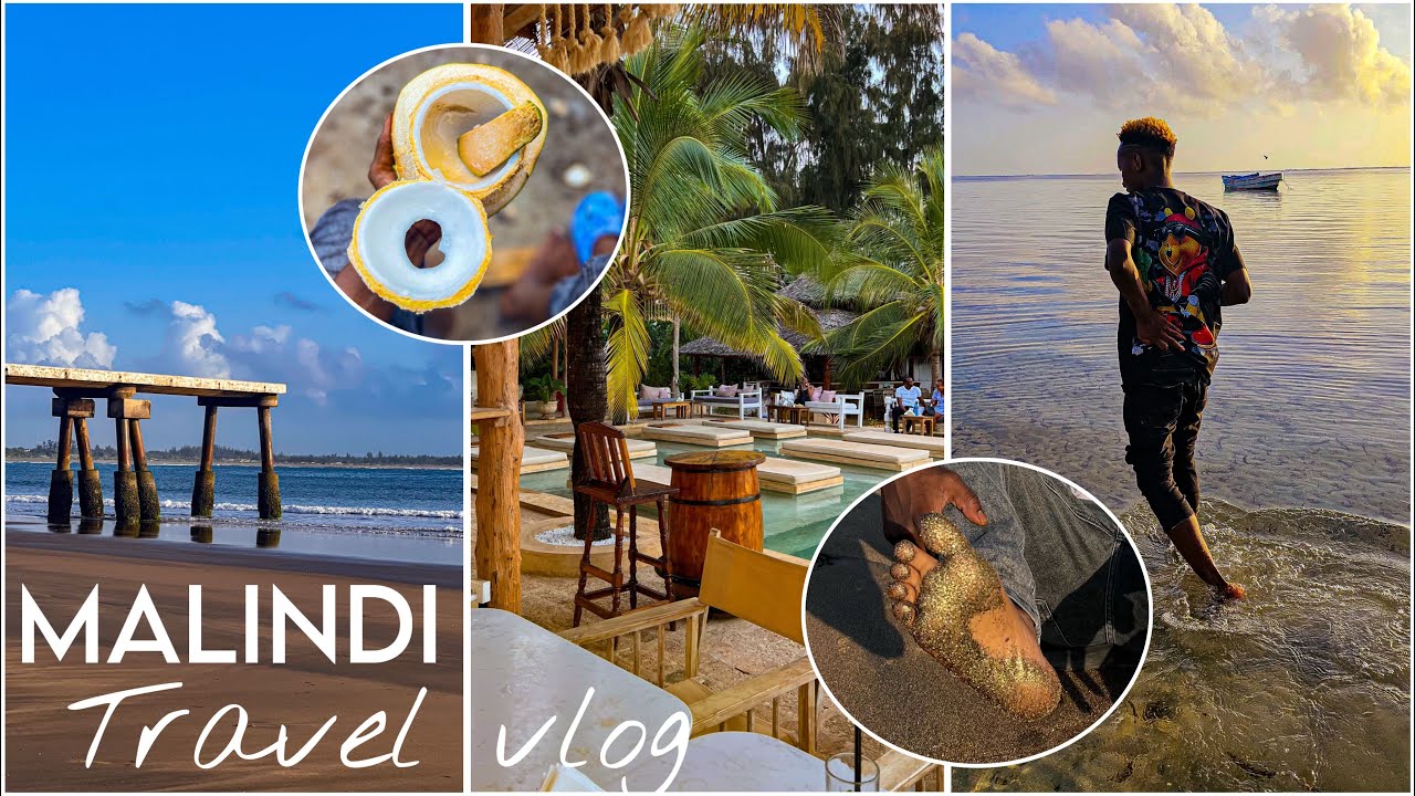 24 Hours In MALINDI - Lost Beach Club , Butwani Golden Beach , Mnarani Bridge | TRAVEL VLOG 🌴