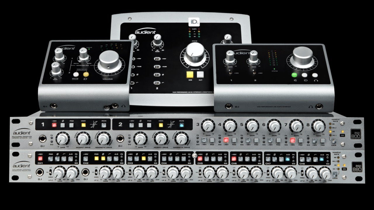 Audient, la gamme et le logiciel iD Mixer (en français)