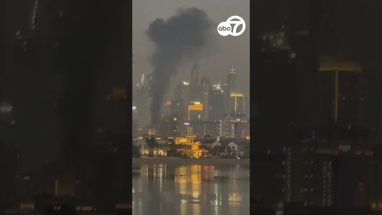 Dubai is hit as Iran retaliates for US, Israel airstrikes