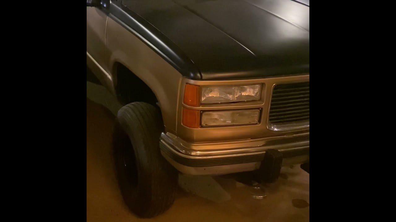 صوت شكمان جمس 1995 GMC دبة الوكاله وبدون دبة الوكاله