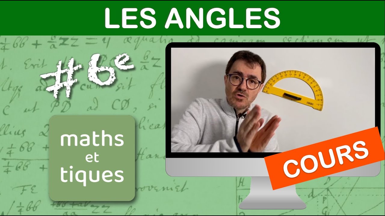 LE COURS : Les angles - Sixième