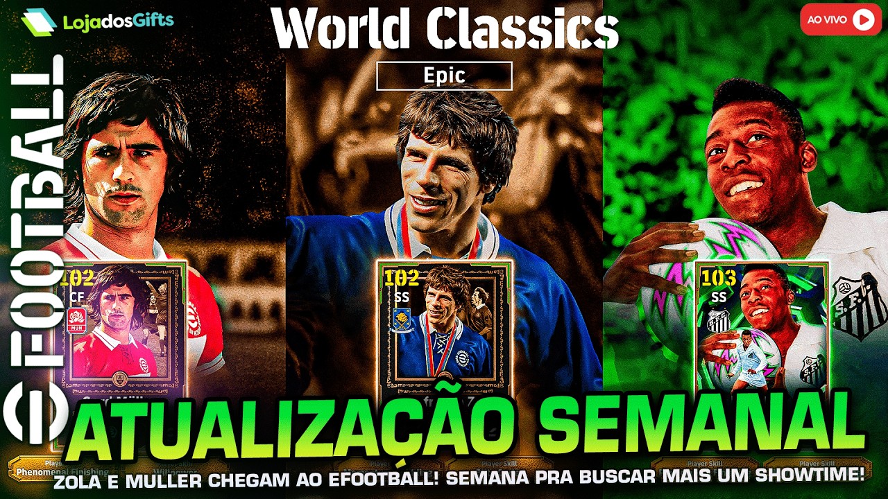 eFootball 2026 | ATUALIZAÇÃO SEMANAL 12/02/26 |FIFAe World Cup Challenger Series Campaingn!(AO VIVO)